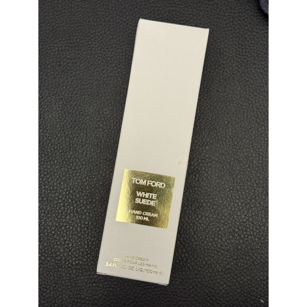 Tom Ford White Suede Hand Cream - 3.4 oz / 100 ml - New in Box - Sealed
